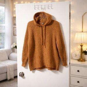 ✨Aerie Wool Blend Chunky Hoodie Size S